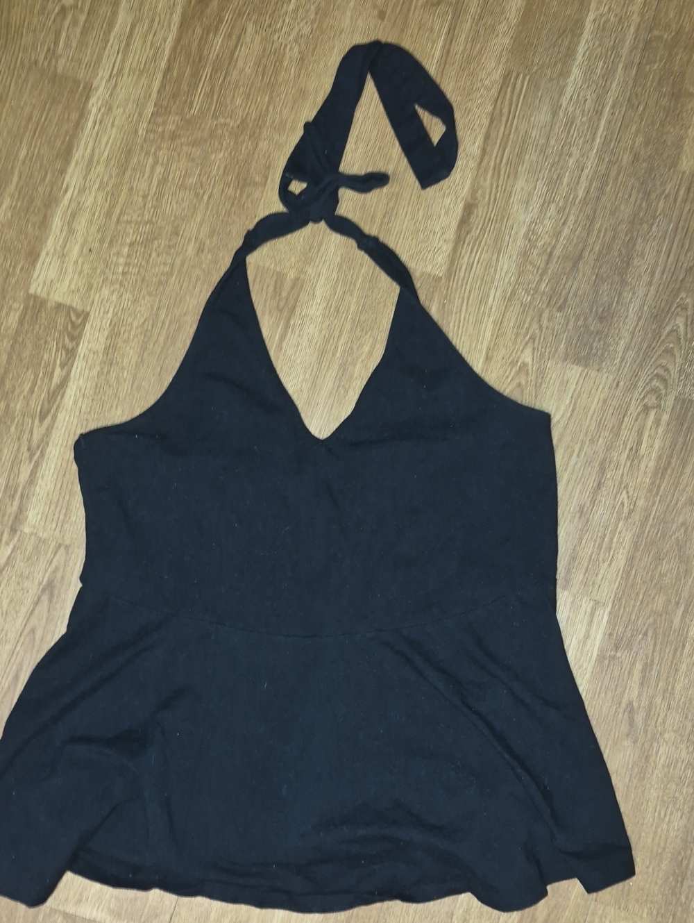 torrid Black Halter Top Size 3